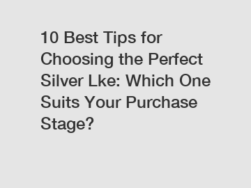 10 Best Tips for Choosing the Perfect Silver Lke: Which One Suits Your Purchase Stage?